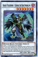 Assault Blackwing - Chidori the Rain Sprinkling - SHVI-EN051 - Super Rare - 1st Edition